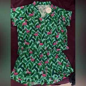 Little Sleepies NWT Women’s Bamboo Palm Springs Pajama Set - Size 3X